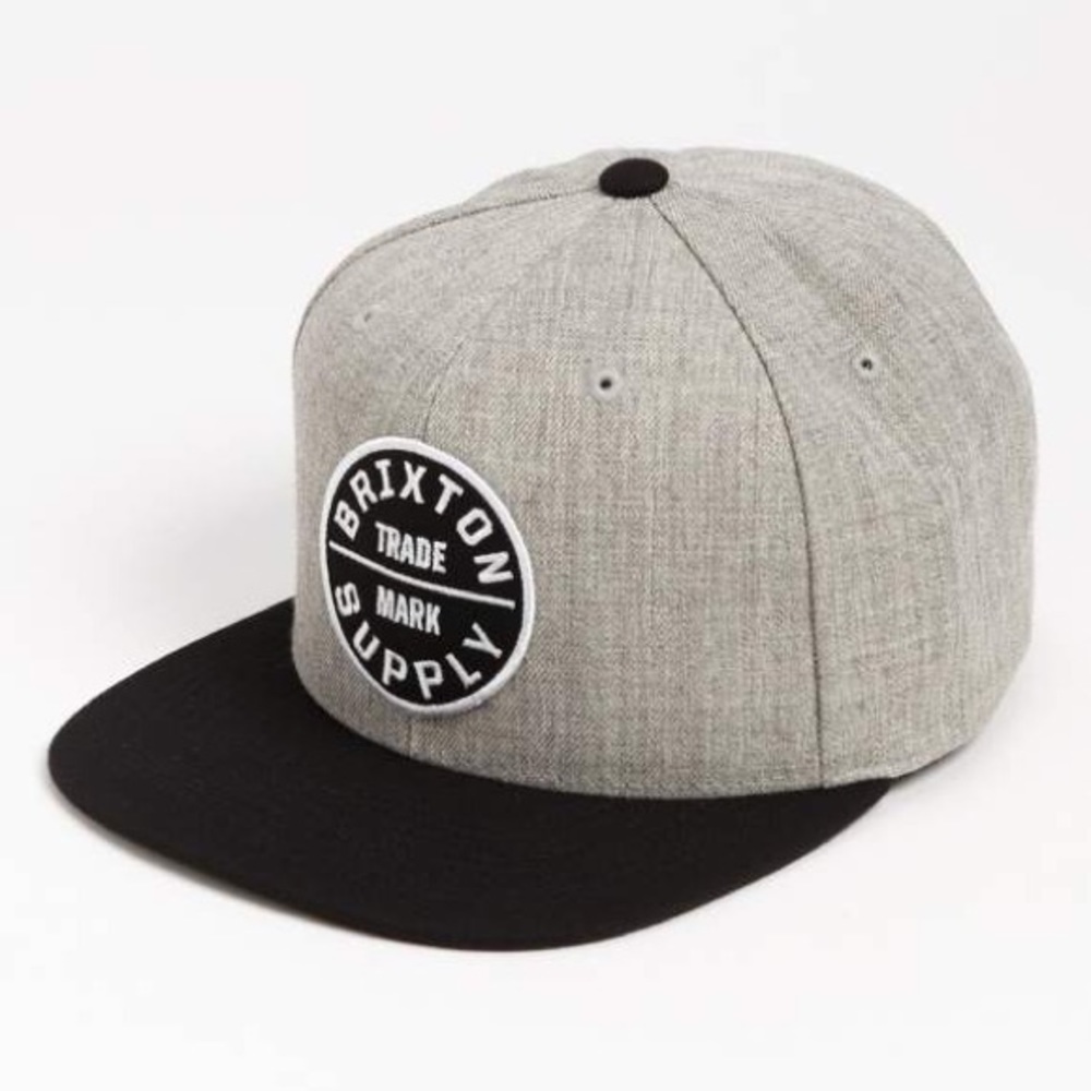Brixton Trade Mark Supply SnapBack Flatbill Hat